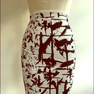BCBG body-con bandage pencil skirt